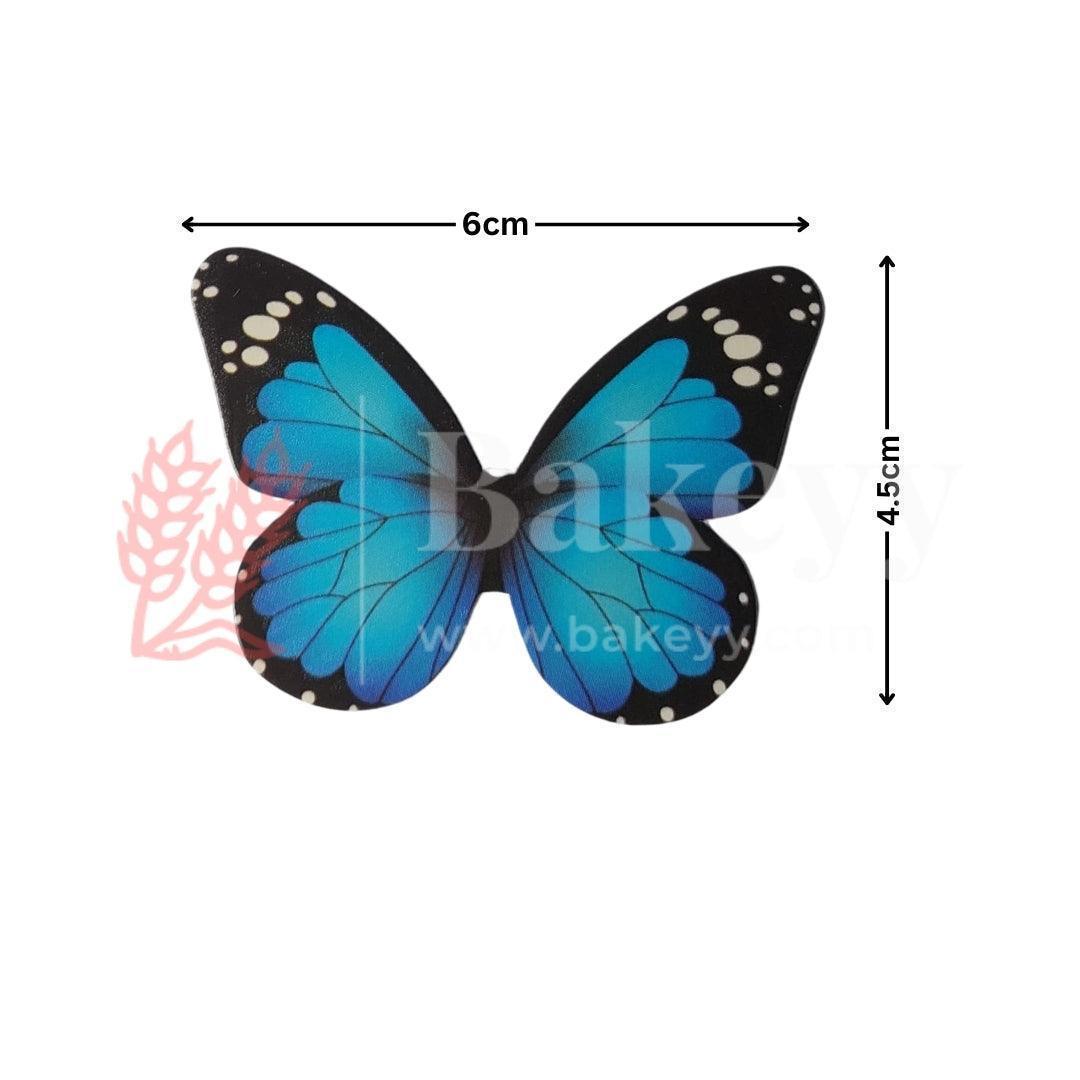 G1 Yellow |Vibrant Wing Butterfly Cake Topper – 6x4.5 cm –Pack of 10 - Bakeyy.com - India - G1 Yellow |Vibrant Wing Butterfly Cake Topper – 6x4.5 cm –Pack of 10 - Default Title