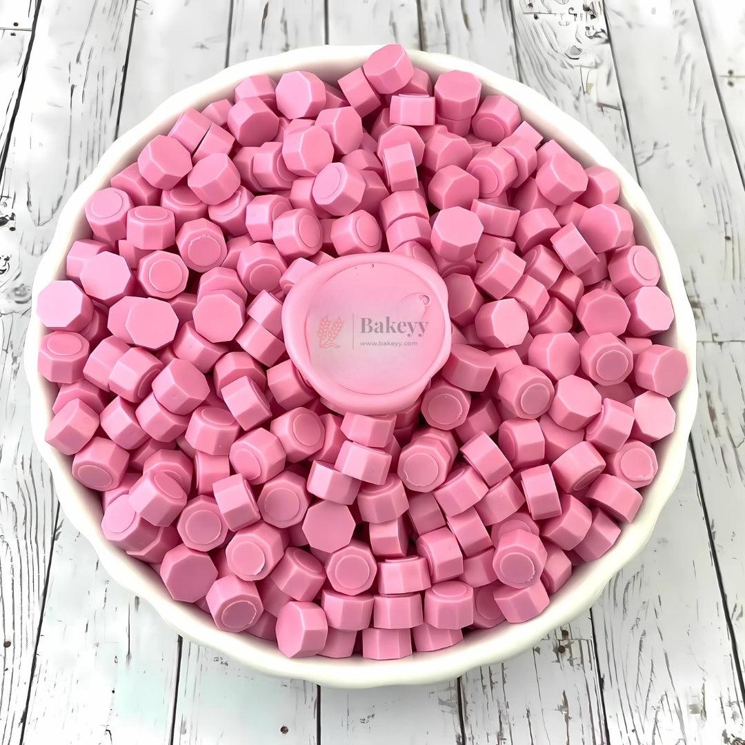 Baby Pink Wax Seal Beads, 100g - Bakeyy.com - India - Baby Pink Wax Seal Beads, 100g - Default Title