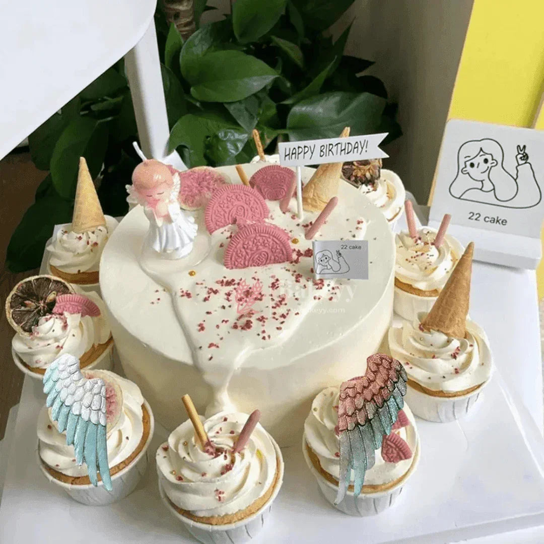 Angel Wings Mould - Bakeyy.com - India - Angel Wings Mould - Default Title