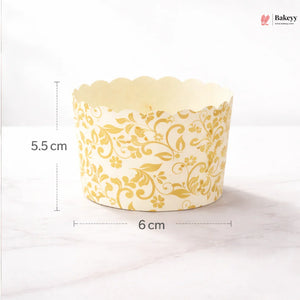 6_cm_White_and_Gold_Floral_Design_Muffin_Cups_1 - Bakeyy.com