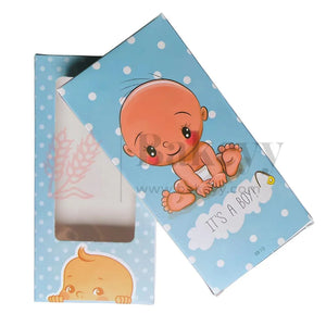 It’s a Boy Baby Shower Chocolate Bar Box | Chocolate Box | Gender reveal packaging | Baby shower | Pack of 10 | 14cm x 7cm x 1cm - Bakeyy.com - India - It’s a Boy Baby Shower Chocolate Bar Box | Chocolate Box | Gender reveal packaging | Baby shower | Pack of 10 | 14cm x 7cm x 1cm - Default Title