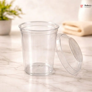 70_ml_Round_Transparent_Acrylic_Box_with_Lid_Pack_of_100_5 - Bakeyy.com