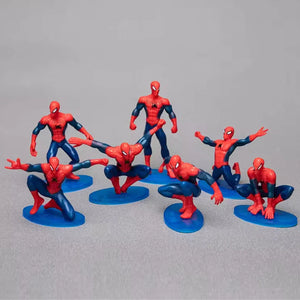 7PcSpidermanCakeTopperSet_1 - Bakeyy.com