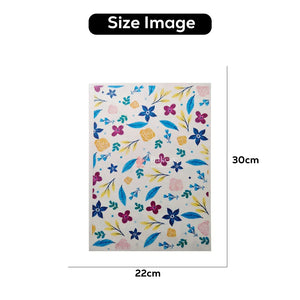 Colorful Edible Wafer Sheet – Vibrant Spring Floral Design | Pack Of 1 - Bakeyy.com - India - Colorful Edible Wafer Sheet – Vibrant Spring Floral Design | Pack Of 1 - Default Title