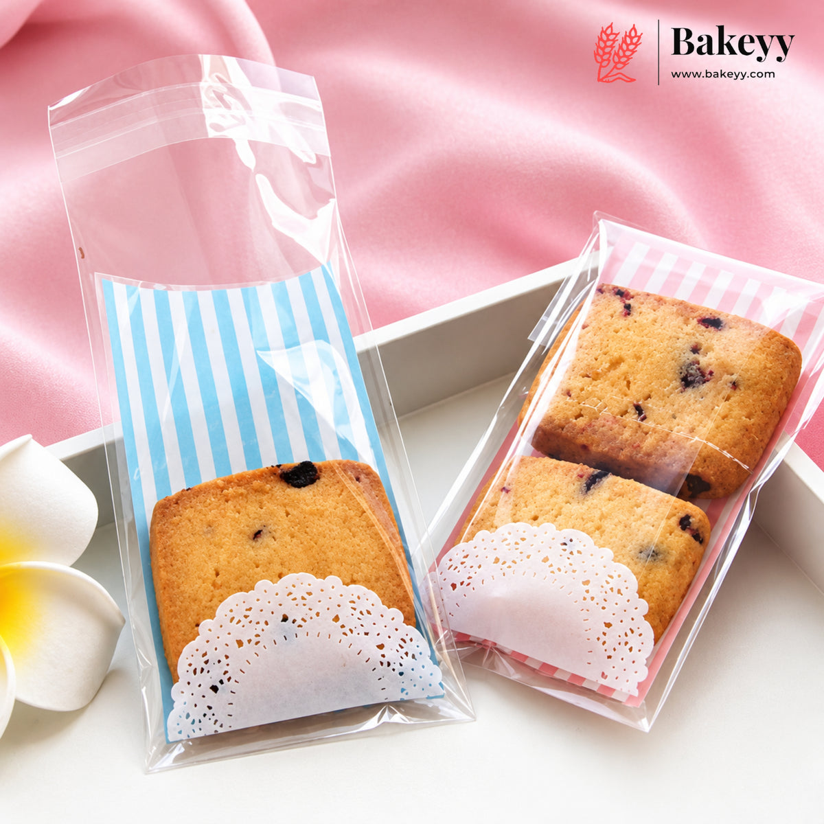 7×10cm | Printed Self-Seal Cookie Pouch | Pack of 100