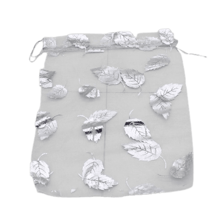 18x24 CM | Printed Organza Potli Bags | Pack of 40 | White Colour | Candy Bag - Bakeyy.com - India - 18x24 CM | Printed Organza Potli Bags | Pack of 40 | White Colour | Candy Bag - Default Title