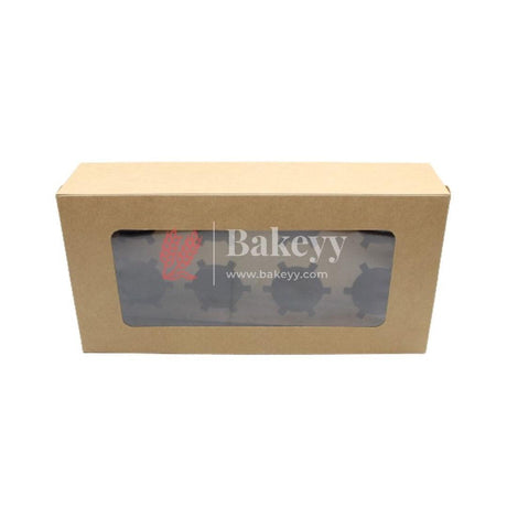 8 Cupcake Box, DIY Gift Box, Cookie Boxes, Biscuit Boxes | Pack of 10 - Bakeyy.com - India - 8 Cupcake Box, DIY Gift Box, Cookie Boxes, Biscuit Boxes | Pack of 10 - Default Title