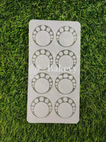 8-ring-cavity-design-pattern-garnishing-sheet-bakeyy-com - Bakeyy.com