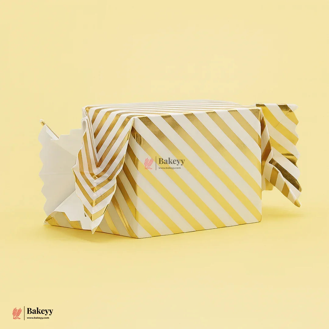 Candy Shape Gift Box – 13 x 7.5 x 6 cm | Festive & Diwali Favor Packaging| Pack of 10 - Bakeyy.com - India - Candy Shape Gift Box – 13 x 7.5 x 6 cm | Festive & Diwali Favor Packaging| Pack of 10 - Default Title