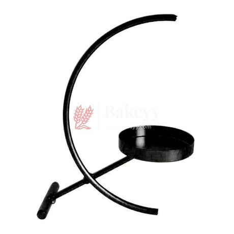Decorative Candles Stand Perfect for Gifting | V - Day Decor - Bakeyy.com - India - Decorative Candles Stand Perfect for Gifting | V - Day Decor - Black