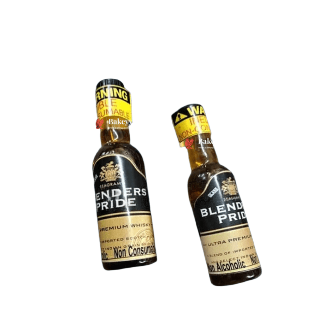 4" inch Liquor Miniature Bottle Toppers | Cake Toppers | Pack of 1| - Bakeyy.com - India - 4" inch Liquor Miniature Bottle Toppers | Cake Toppers | Pack of 1| - Whiskey