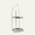 Handicrafts White Metal Cake Stand – Tier Cake Stand – Side Bar Floating Tier Spacer - Bakeyy.com - India - Handicrafts White Metal Cake Stand – Tier Cake Stand – Side Bar Floating Tier Spacer - Default Title