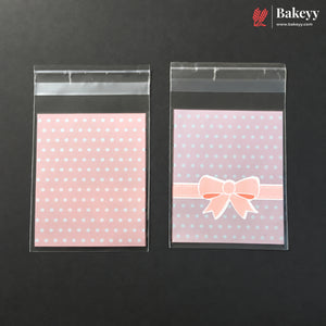 8×10cm | Printed Self-Seal Cookie Pouch | Pack of 100