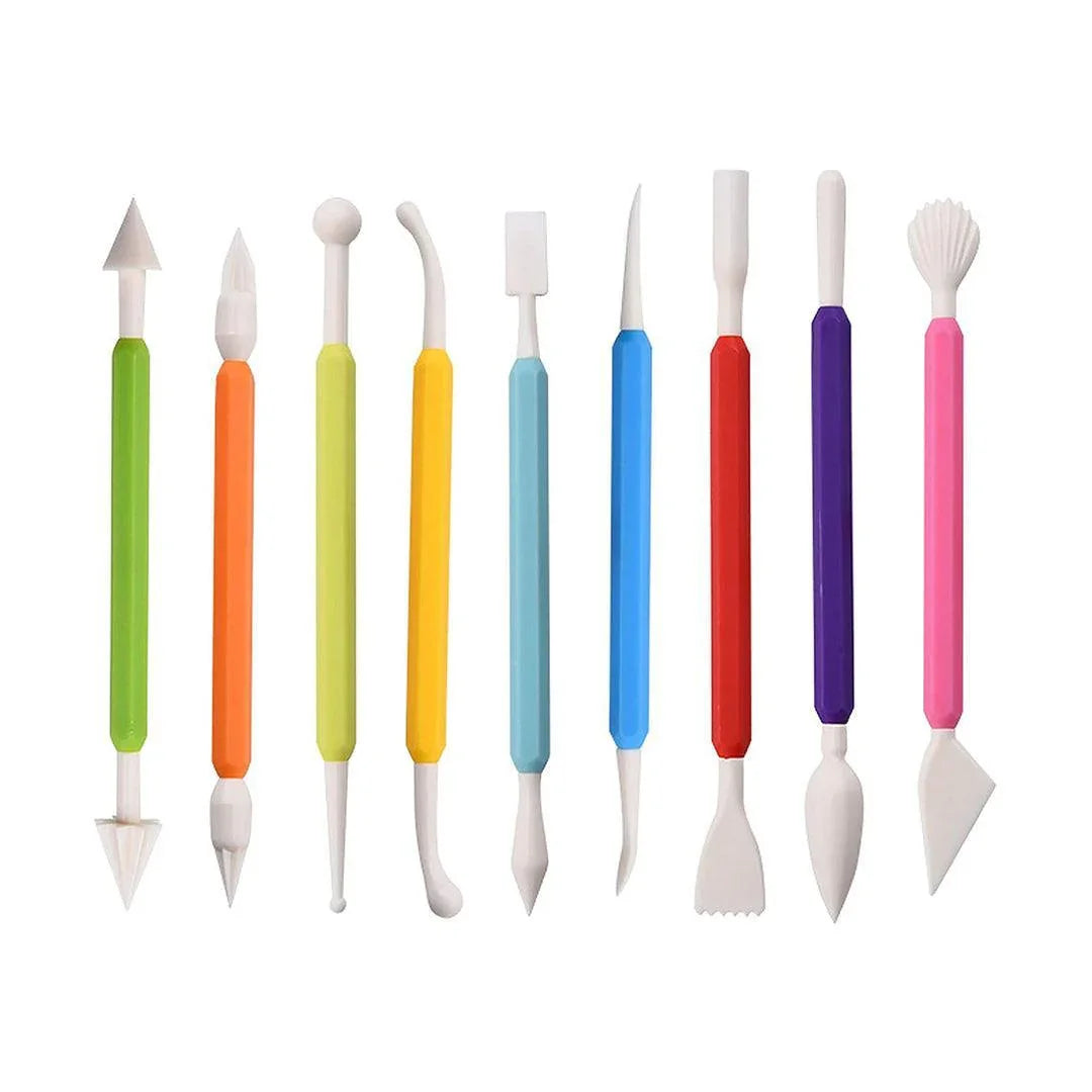 9-pieces-clay-tools-plastic-sculpting-tools-polymer-clay-tools-clay-tools-sculpting-ceramic-pottery-tool-kit-for-shaping-and-sculpting-bakeyy-com-2 - Bakeyy.com