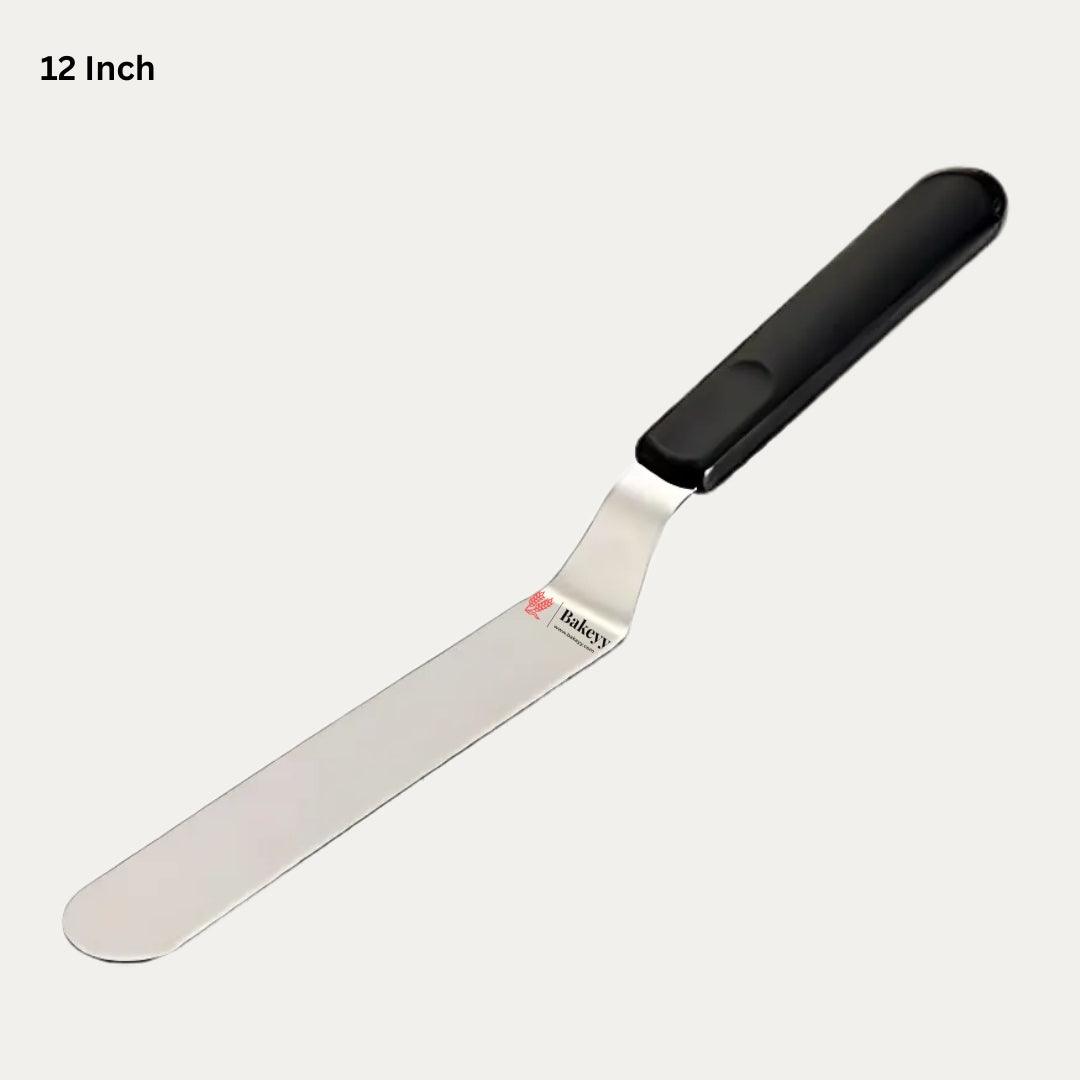 12 inch | Stainless Steel Angular Palette Knife | 1 Piece - Bakeyy.com - India - 12 inch | Stainless Steel Angular Palette Knife | 1 Piece - Default Title