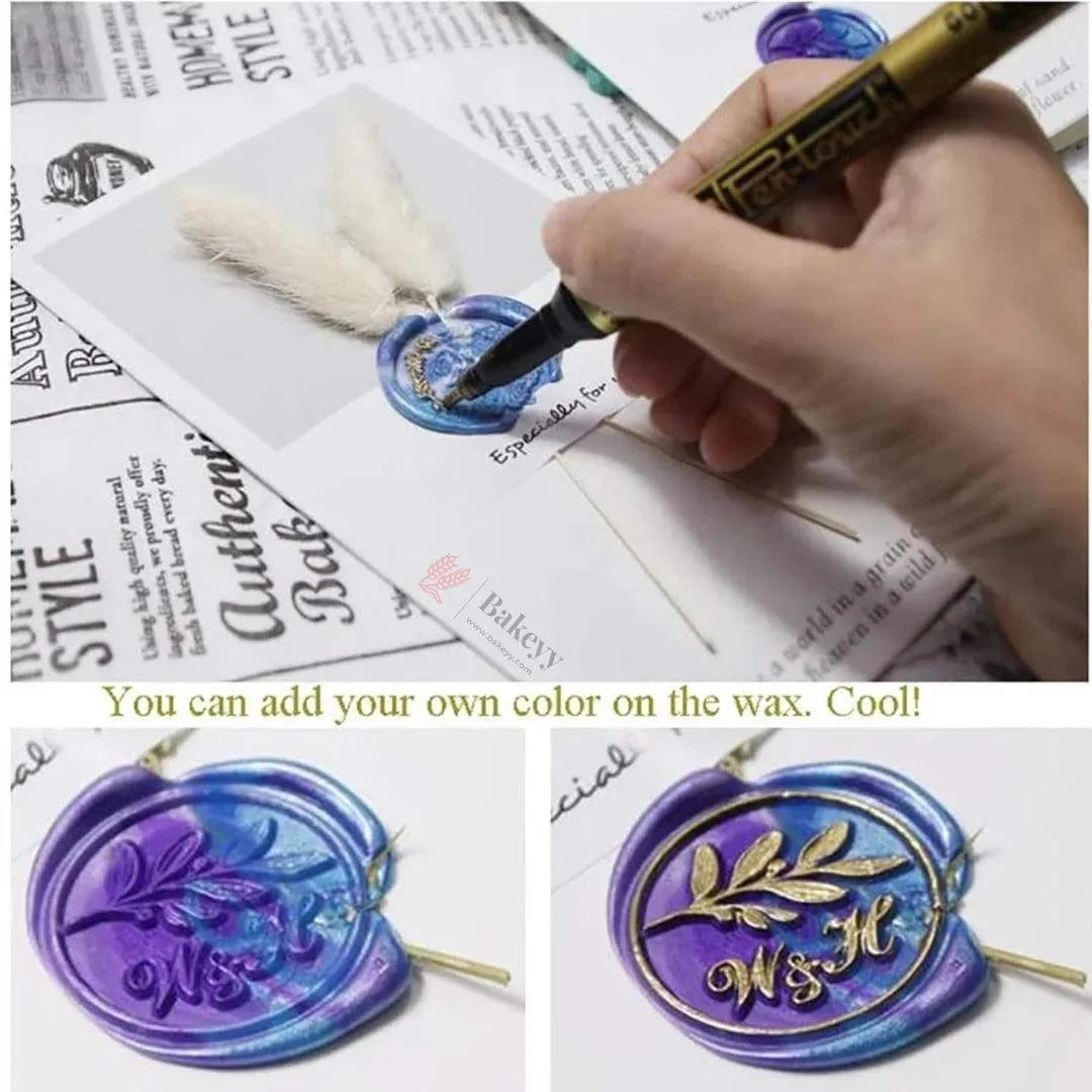 Baby Pink Wax Seal Beads, 100g - Bakeyy.com - India - Baby Pink Wax Seal Beads, 100g - Default Title