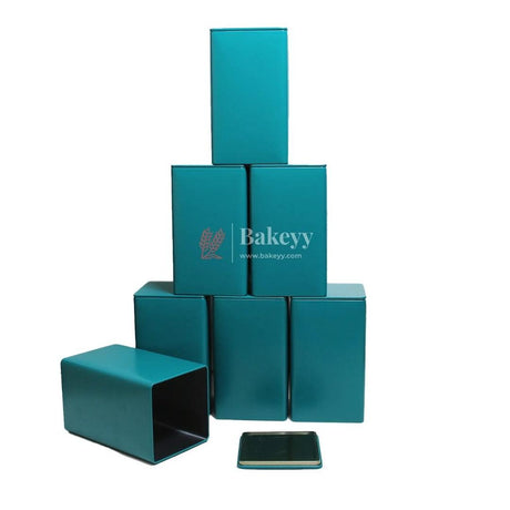 Premium Tin Box – 9x9x15cm| Elegant Rectangle Storage Container for Tea, Coffee, Sugar | Stylish Kitchen Organizer | Perfect for Gifting – Candies, Chocolates, Dry Fruits |(1 Pc) - Bakeyy.com - India - Premium Tin Box – 9x9x15cm| Elegant Rectangle Storage Container for Tea, Coffee, Sugar | Stylish Kitchen Organizer | Perfect for Gifting – Candies, Chocolates, Dry Fruits |(1 Pc) - Powder Blue