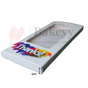 “Thank You” Chocolate Bar Gift Boxes | Chocolate Box | Thank you favor box | Pack of 10 | 14cm x 7cm x 1cm - Bakeyy.com - India - “Thank You” Chocolate Bar Gift Boxes | Chocolate Box | Thank you favor box | Pack of 10 | 14cm x 7cm x 1cm - Default Title