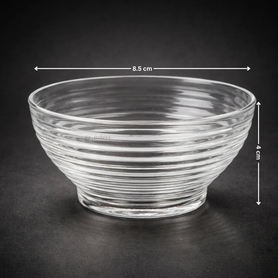 Round Plastic Sauce & Dip Bowl | D47 | Transparent Serving Bowl | 2 Size Options | Assorted Pack Sizes - Bakeyy.com - India - Round Plastic Sauce & Dip Bowl | D47 | Transparent Serving Bowl | 2 Size Options | Assorted Pack Sizes - Medium | Pack of 15 125.00