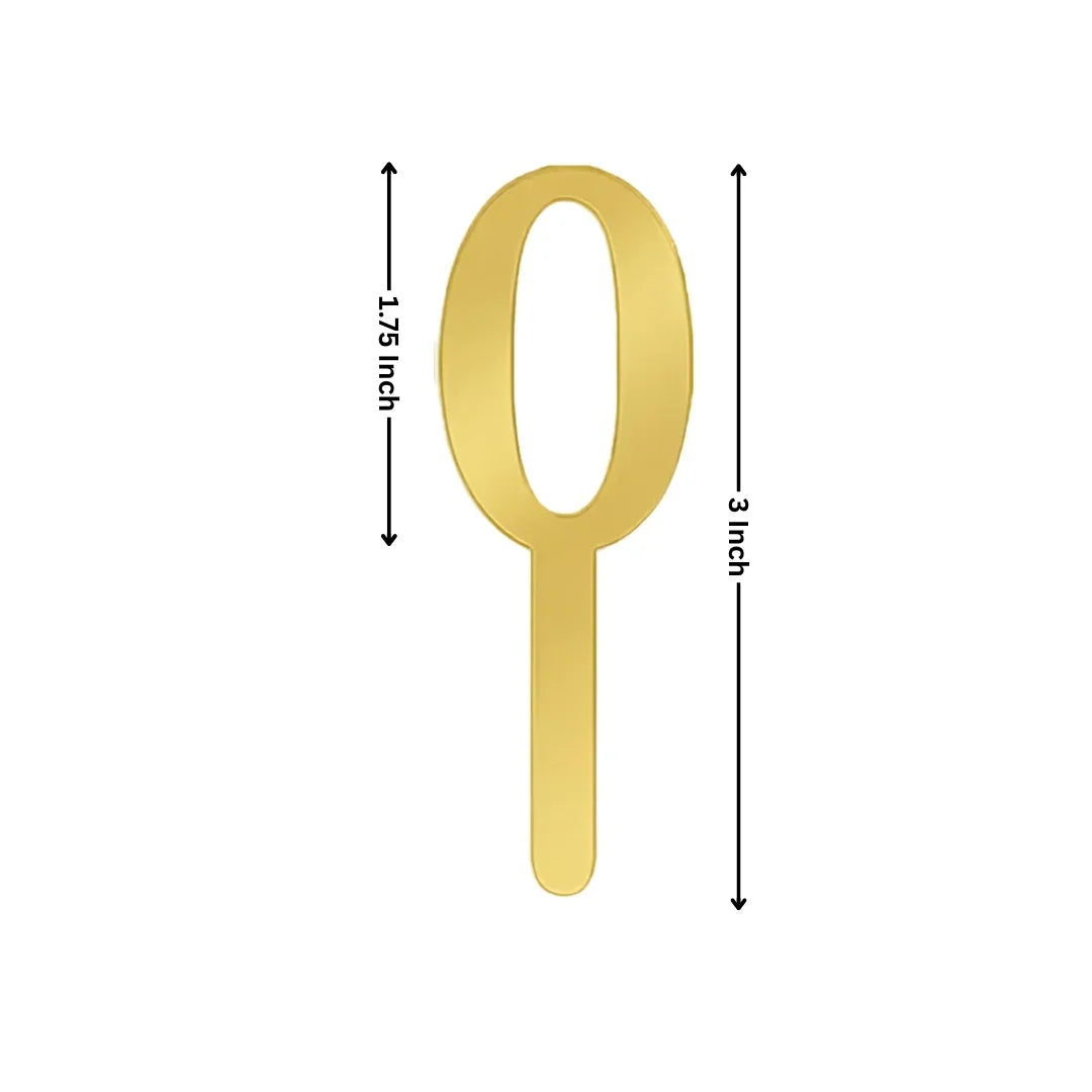 Acrylic_Number_Cake_Toppers_1 - Bakeyy.com IN