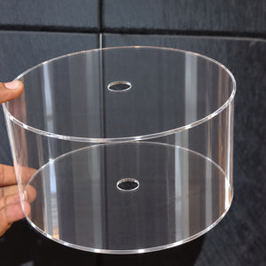 Acrylic Spacer | Cake Separator Stand | Round, Square & Hexagon | 3 Sizes | Pack of 1