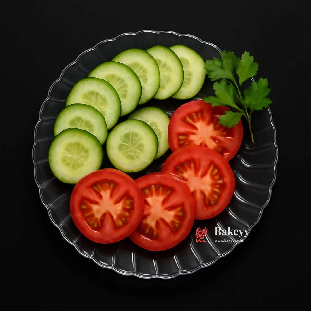 Plastic Mini Serving Bowl | Flower Shape | Disposable | Pack Of 25 | D25 - Bakeyy.com - India - Plastic Mini Serving Bowl | Flower Shape | Disposable | Pack Of 25 | D25 - Default Title