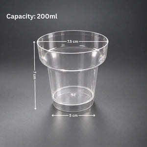 Airline Glass | Beverage & Dessert Cup | D-50 & D-61