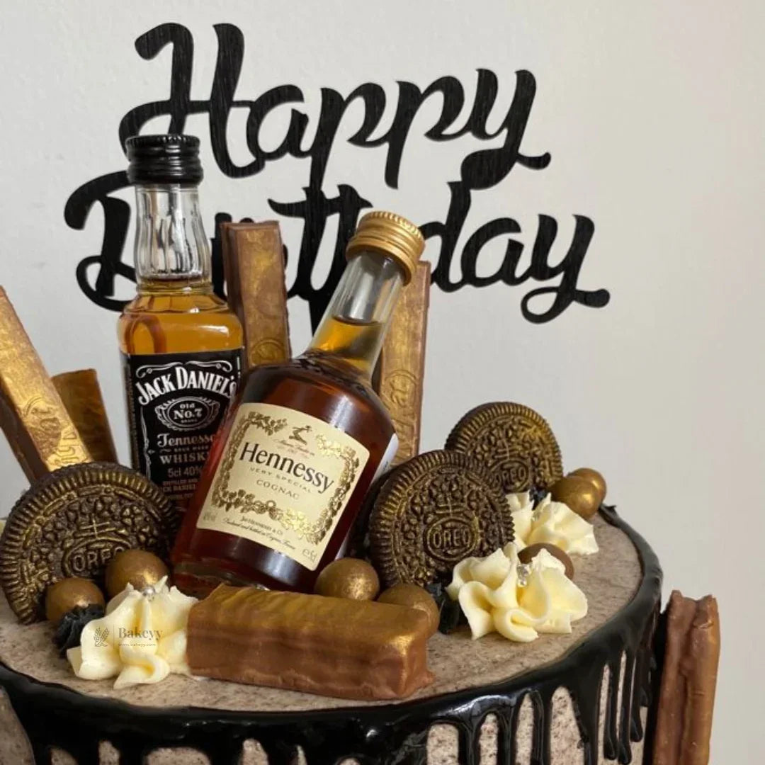 Mini Alcohol Bottle Cake Toppers | Decorative Cake Props | Multiple Designs Available | Pack Of 1 - Bakeyy.com - India - Mini Alcohol Bottle Cake Toppers | Decorative Cake Props | Multiple Designs Available | Pack Of 1 - Chivas Regal -1 36.00
