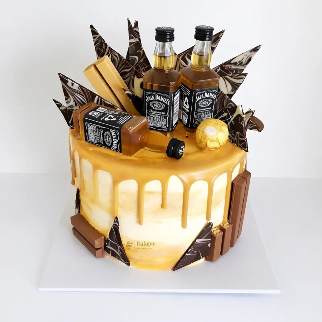 Mini Alcohol Bottle Cake Toppers | Decorative Cake Props | Multiple Designs Available | Pack Of 1 - Bakeyy.com - India - Mini Alcohol Bottle Cake Toppers | Decorative Cake Props | Multiple Designs Available | Pack Of 1 - Chivas Regal -1 36.00