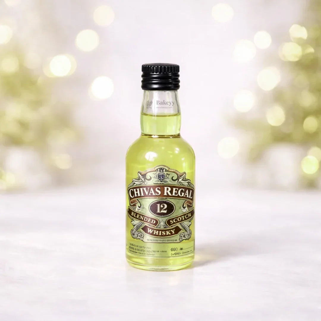 Mini Alcohol Bottle Cake Toppers | Decorative Cake Props | Multiple Designs Available | Pack Of 1 - Bakeyy.com - India - Mini Alcohol Bottle Cake Toppers | Decorative Cake Props | Multiple Designs Available | Pack Of 1 - Chivas Regal -1 36.00