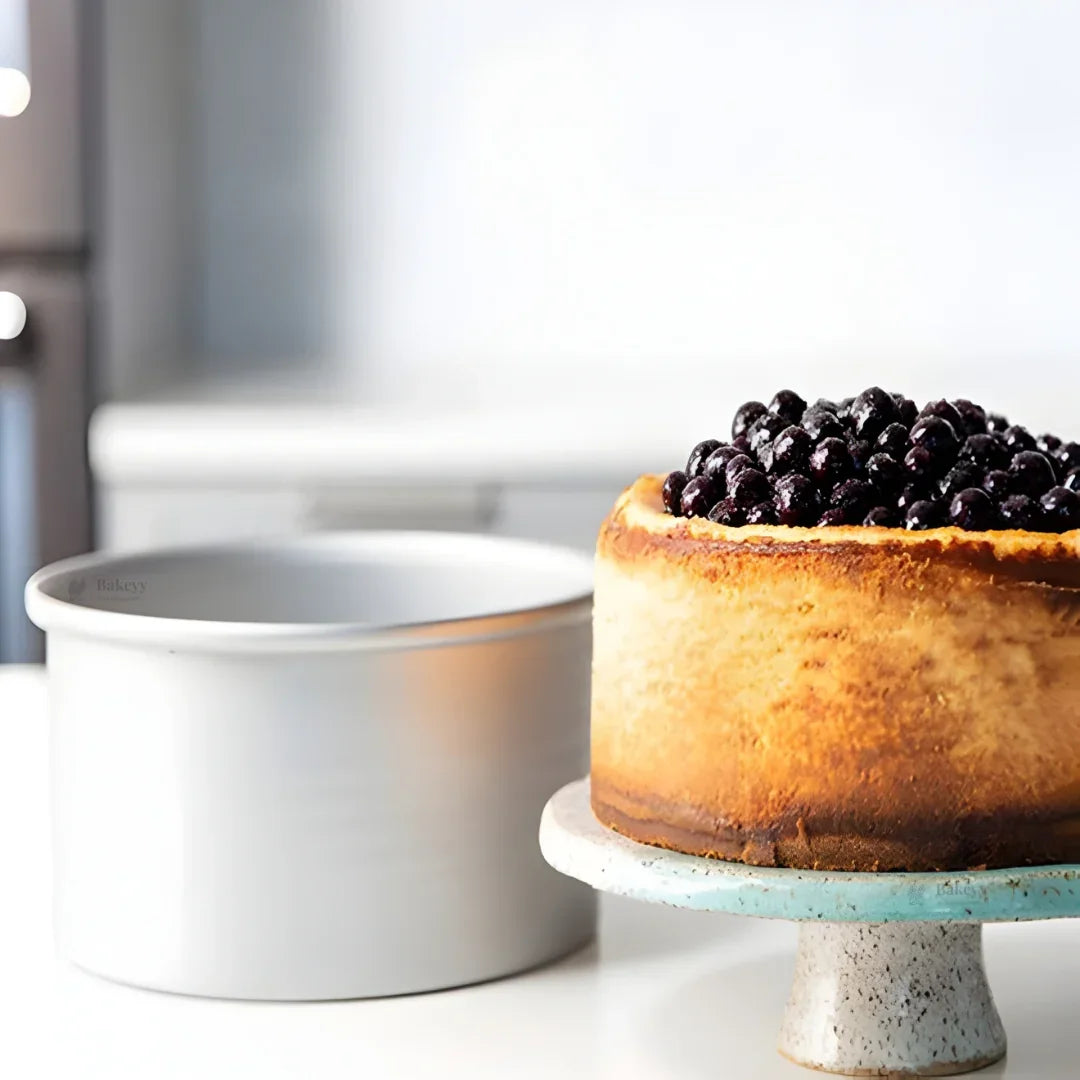 Aluminium Detachable Bottom Cake Mould | Round Baking Pan | Multiple Sizes Available | Pack of 1