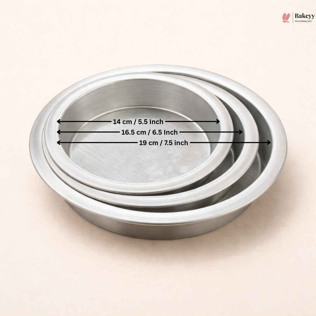 Aluminium Kunafa Round Plate | Dessert & Baking Tray | 3 Sizes Available | Pack of 1