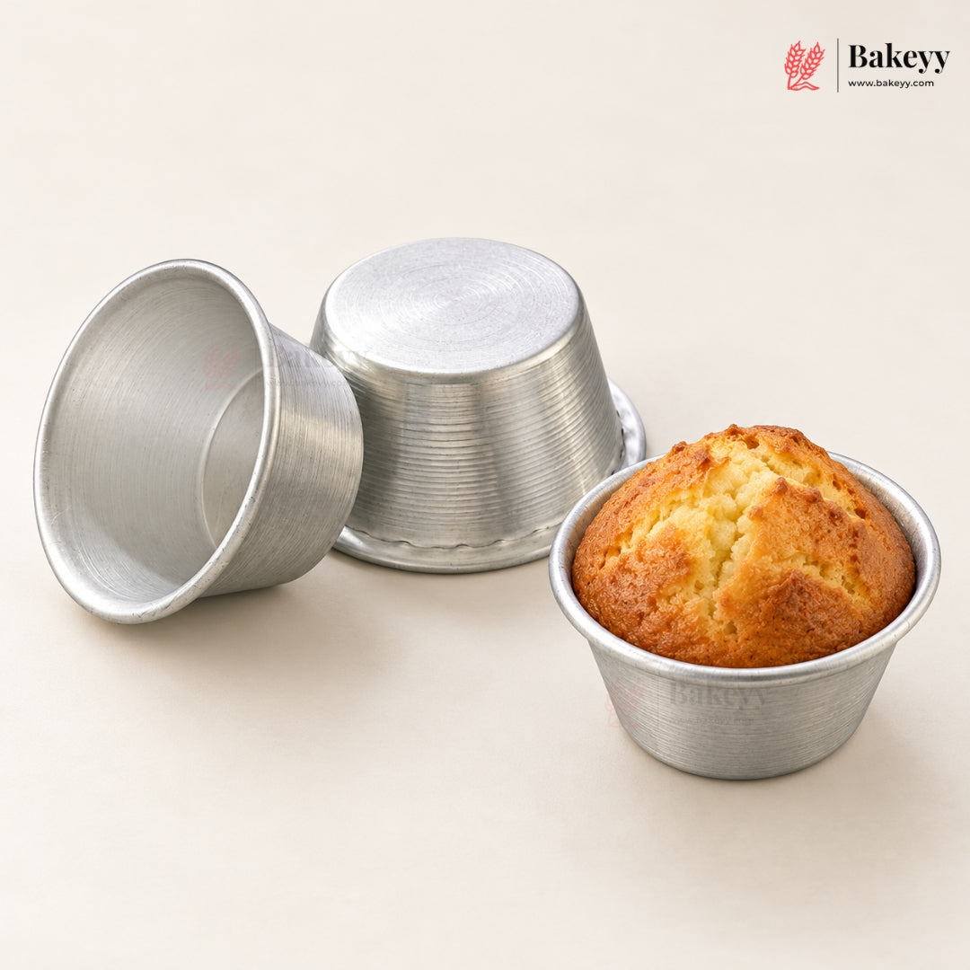 Aluminium Muffin Cups | 3 Sizes | Pack of 1