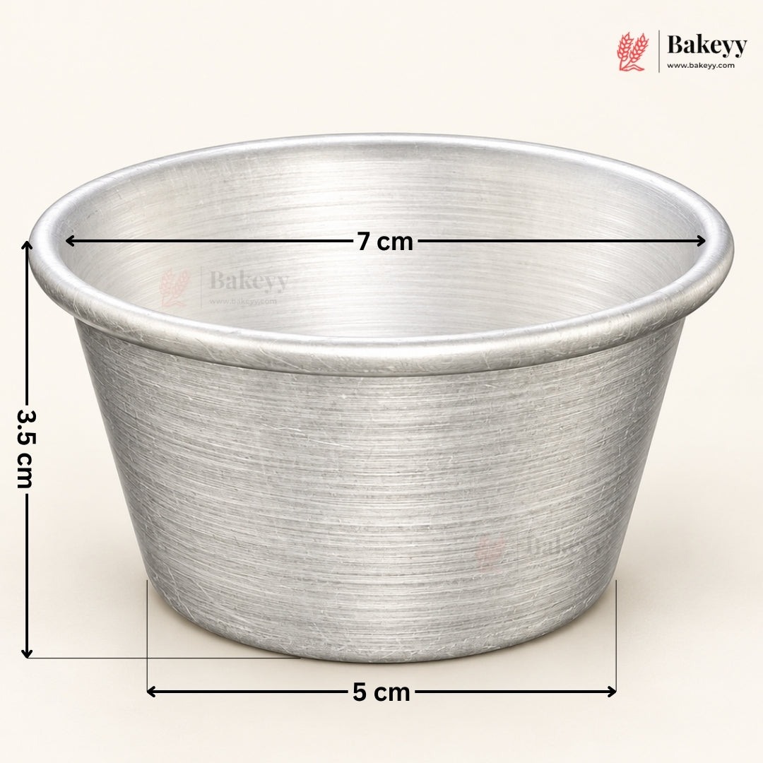Aluminium Muffin Cups | 3 Sizes | Pack of 1