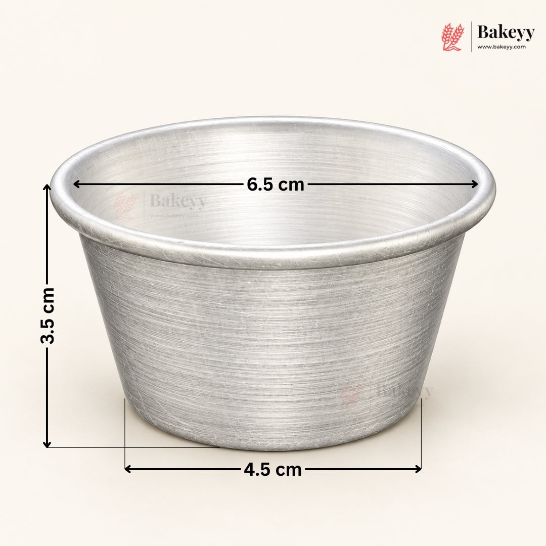 Aluminium Muffin Cups | 3 Sizes | Pack of 1