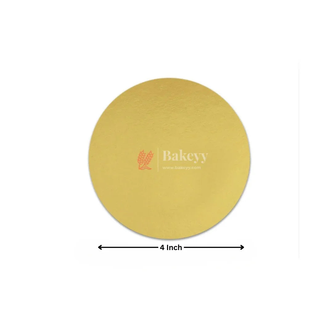 Round Gold Cake Base | Cake Board | Display Board for Cakes