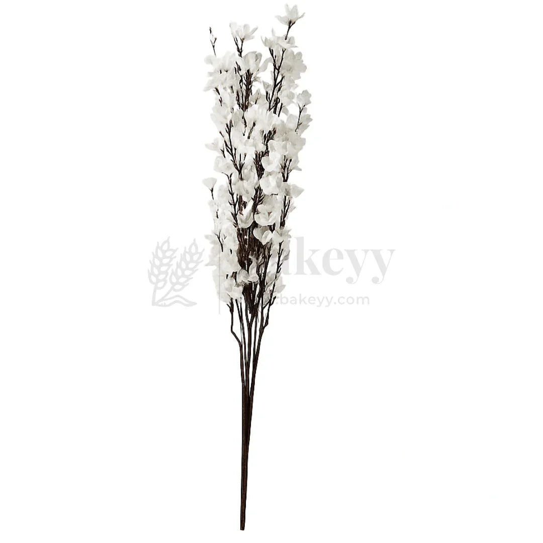 Artificial Blossom Stem – 56cm | Floral Stem for Home & Vase Decor Bouquet | 1 Piece