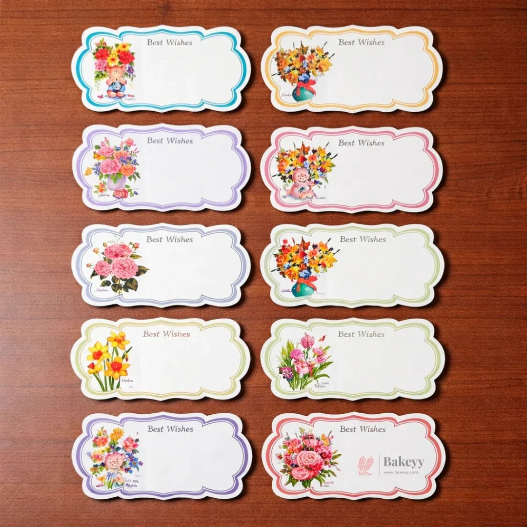 Adding message cards to gift hampers and boxes
Bakery and dessert packaging inserts
Return gifts and event giveaways
Festive and celebration gifting
Boutique and retail packaging touches