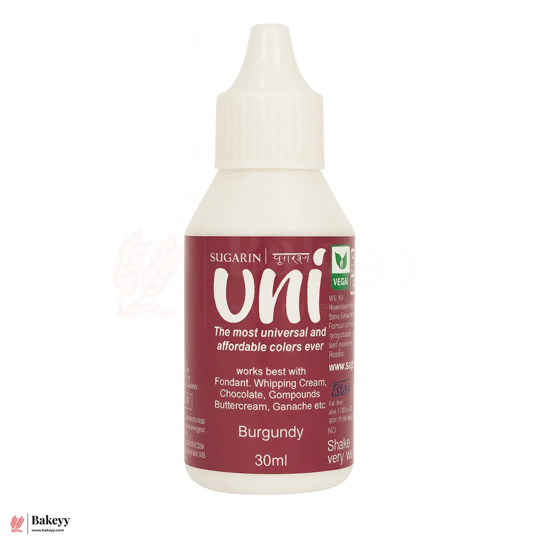 Sugarin UNI Hybrid Edible Food Colour – Burgundy