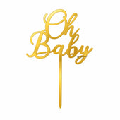 Babyshoweorgenderrevealcaketoppers_5 - Bakeyy.com