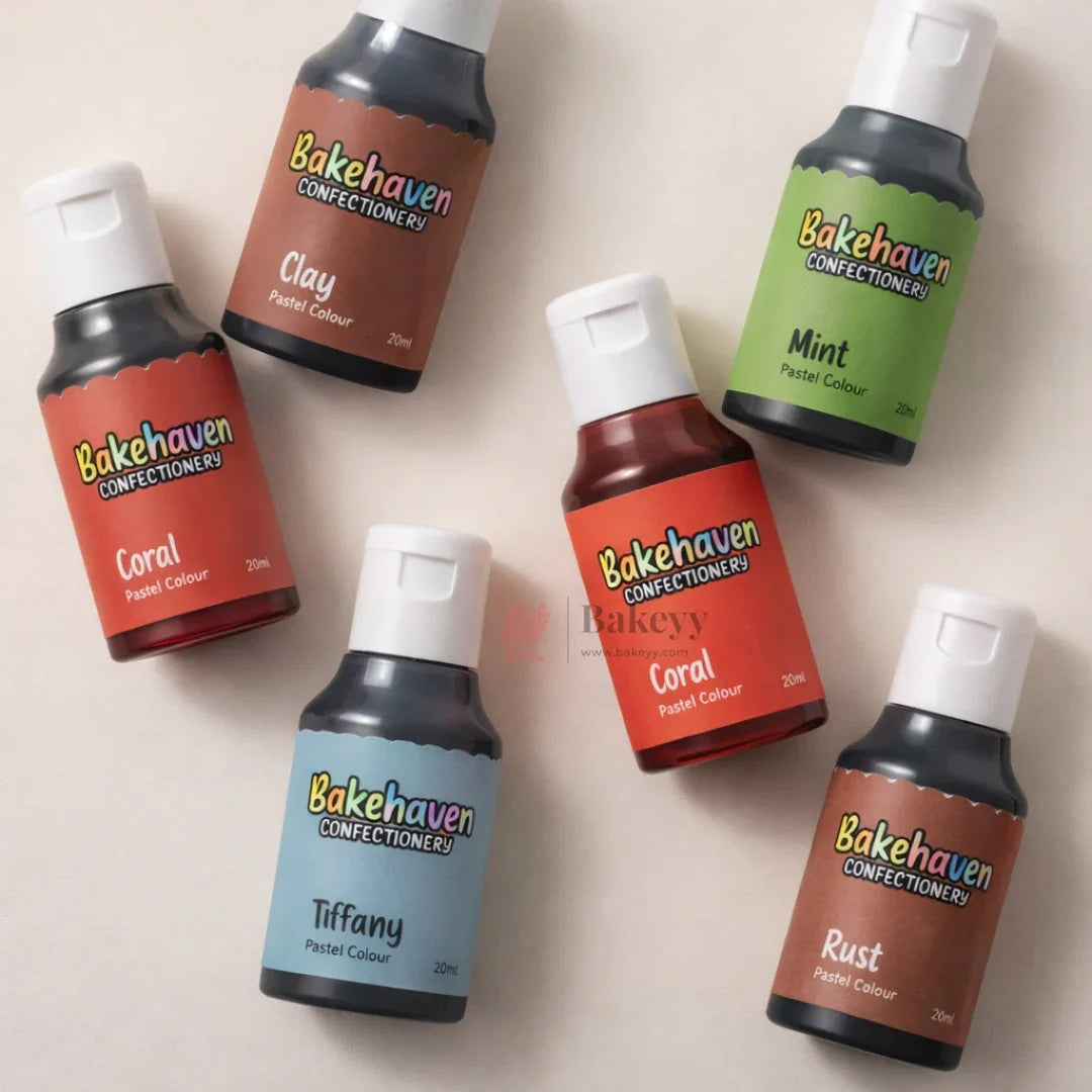Bake_Haven_Blush_Pastel_Color_20ml_Bake_haven_Pastel_Color_for_Fondant_Buttercream_Baking_Pack_of_1_Clay_Mint_Coral_Tiffany_Rust_6 - Bakeyy.com