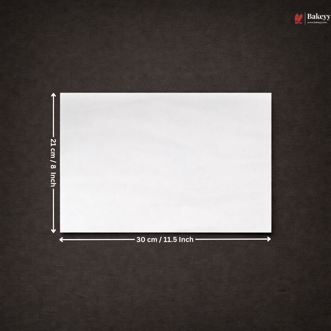 Bake Haven | Imported Premium Wafer Sheet | Edible Wafer Paper for Cake Decoration | Pack of 50