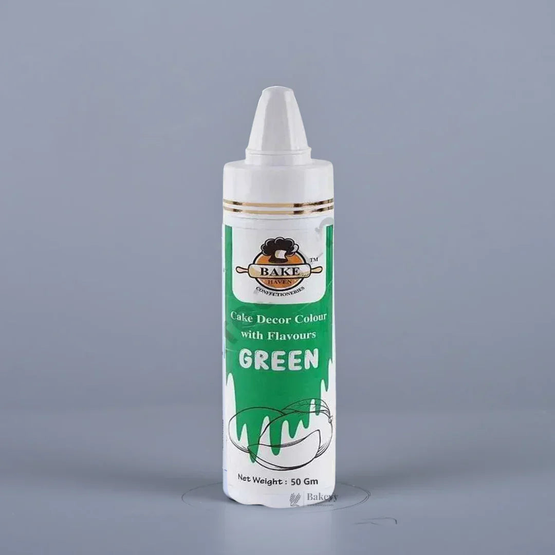 Bakehaven edible green cake decor colour spray bottle for baking from Bakeyy.com