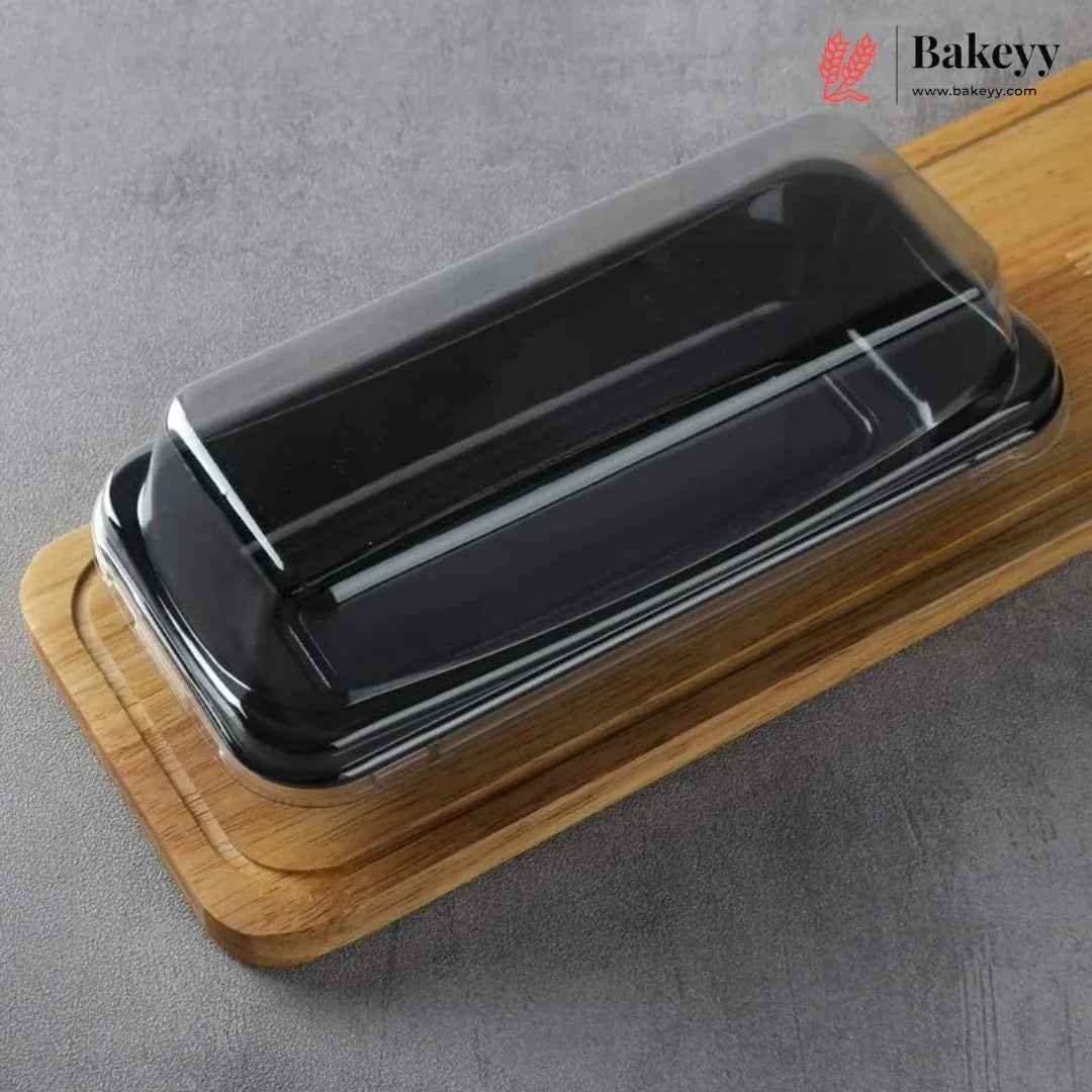 Black_Rectangular_Food_Container_with_Clear_Lid_11 - Bakeyy.com IN