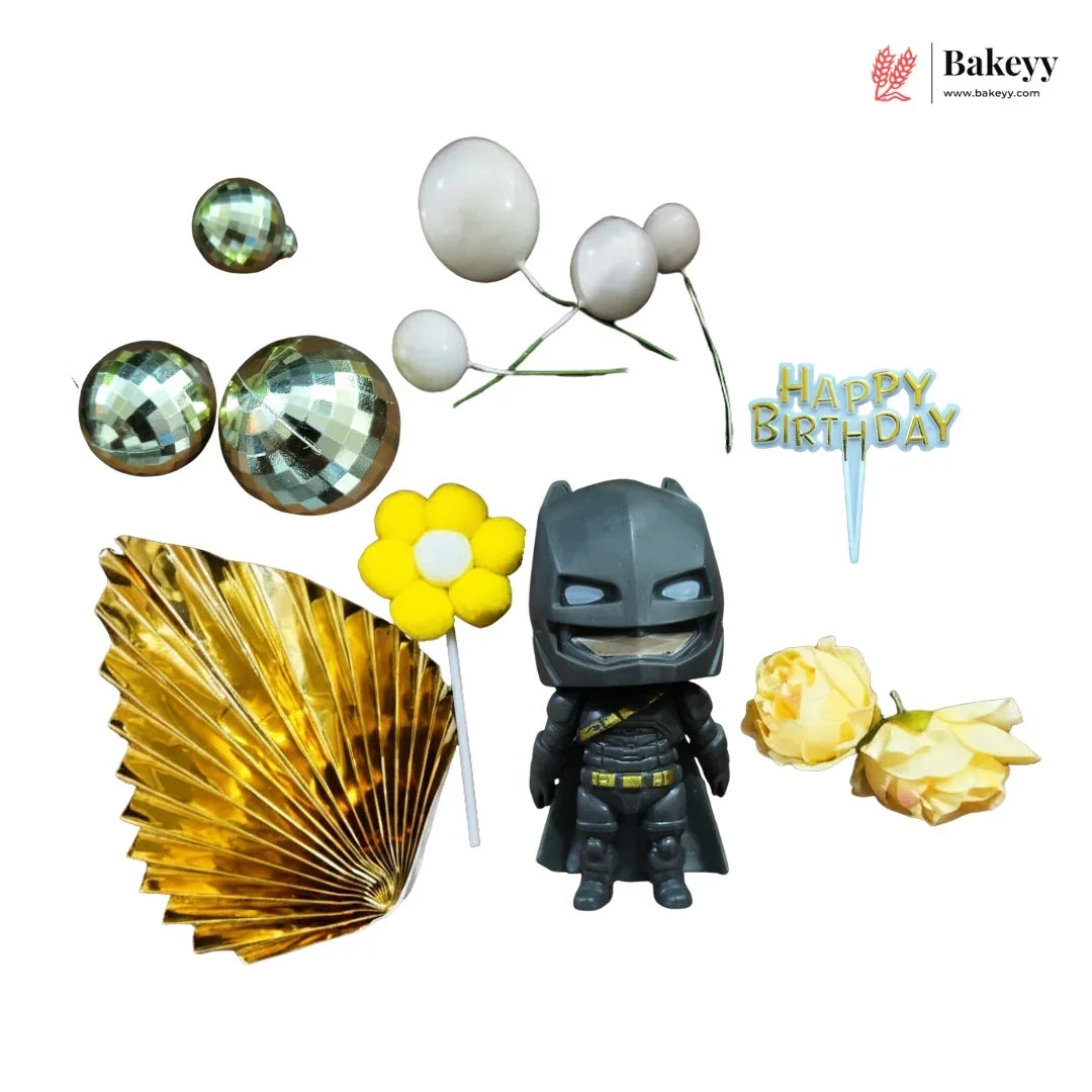 Cartoon Theme Cake Topper Combo Set | Birthday Cake Decoration Kit | Pack of 1