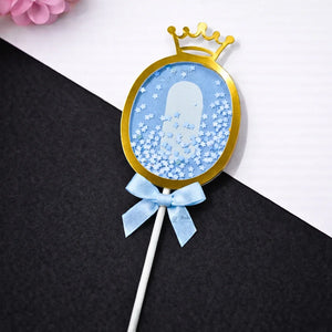 Blue_Crown_Shaker_Number_Cake_Topper - Bakeyy.com