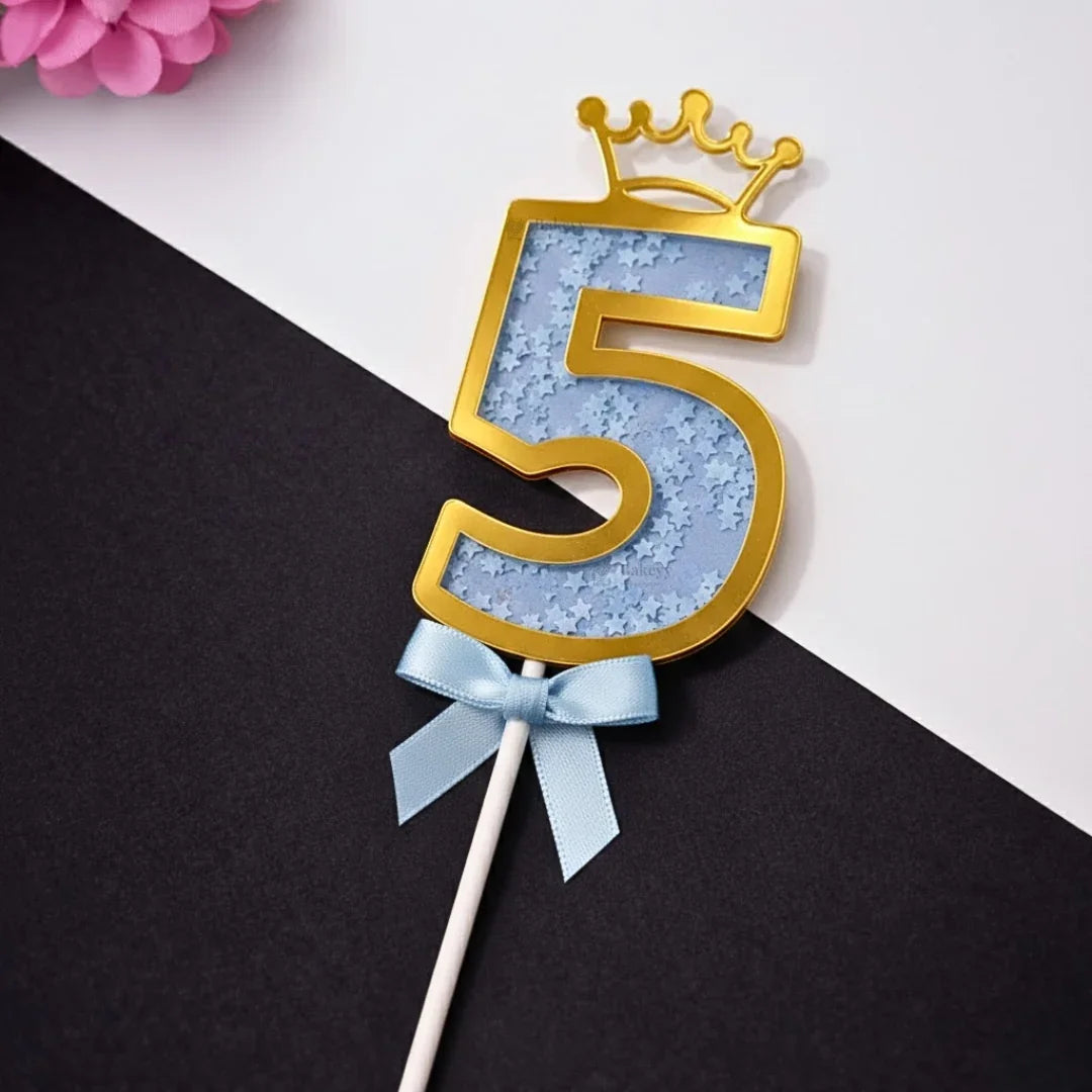 Blue_Crown_Shaker_Number_Cake_Topper_5 - Bakeyy.com