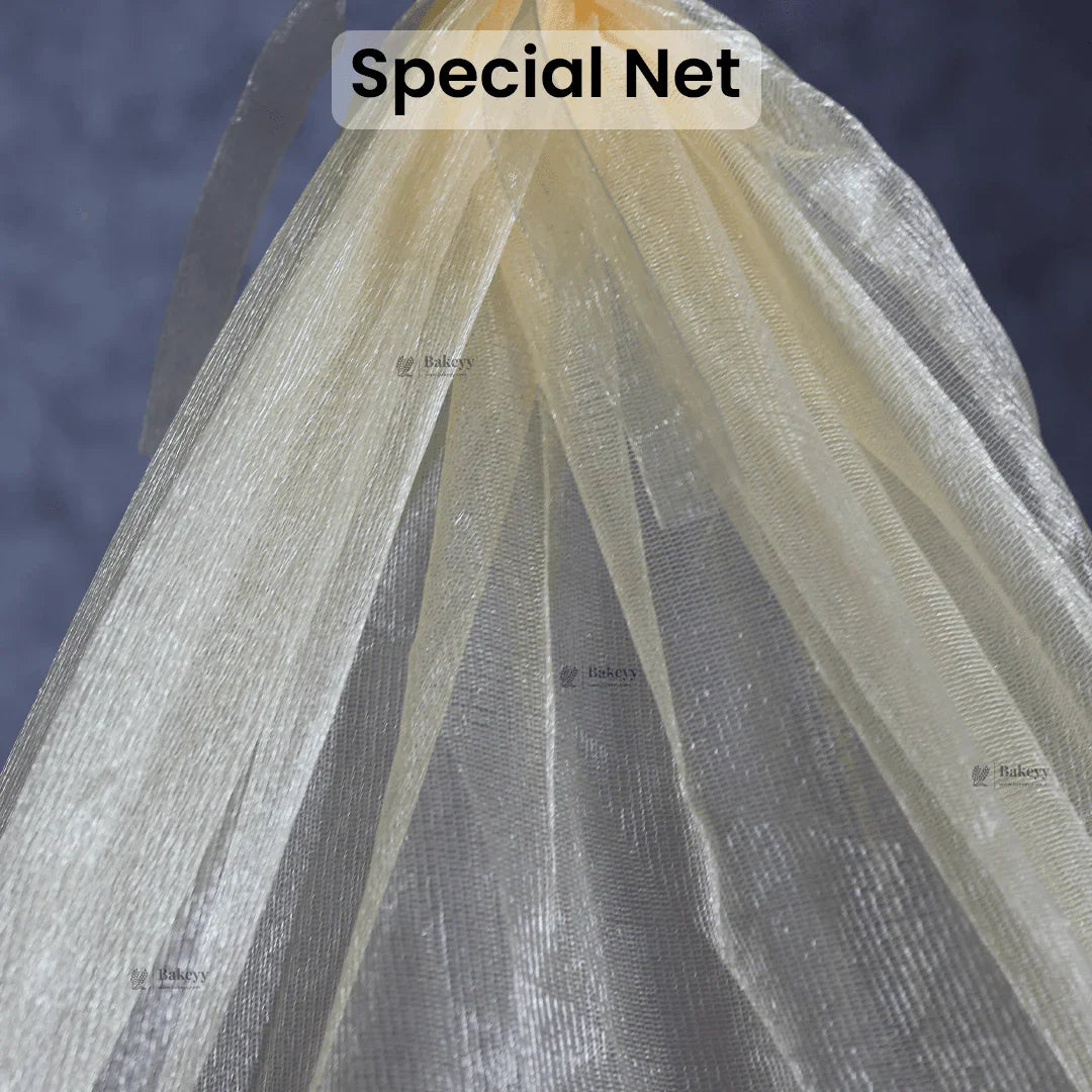 Brown Net Hamper Basket | Perfect for Gifting - Bakeyy.com - India - Brown Net Hamper Basket | Perfect for Gifting - Extra Small - 6 Inch