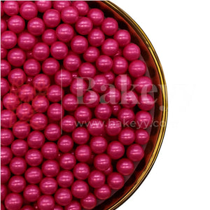 Round Ball Sprinkles - 200 Gram - Bakeyy.com - India - Round Ball Sprinkles - 200 Gram - 04 / Pink