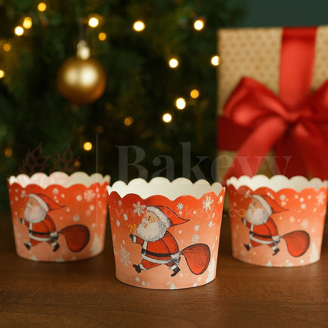 Christmas Muffin Cups-5cm | Pack of 50